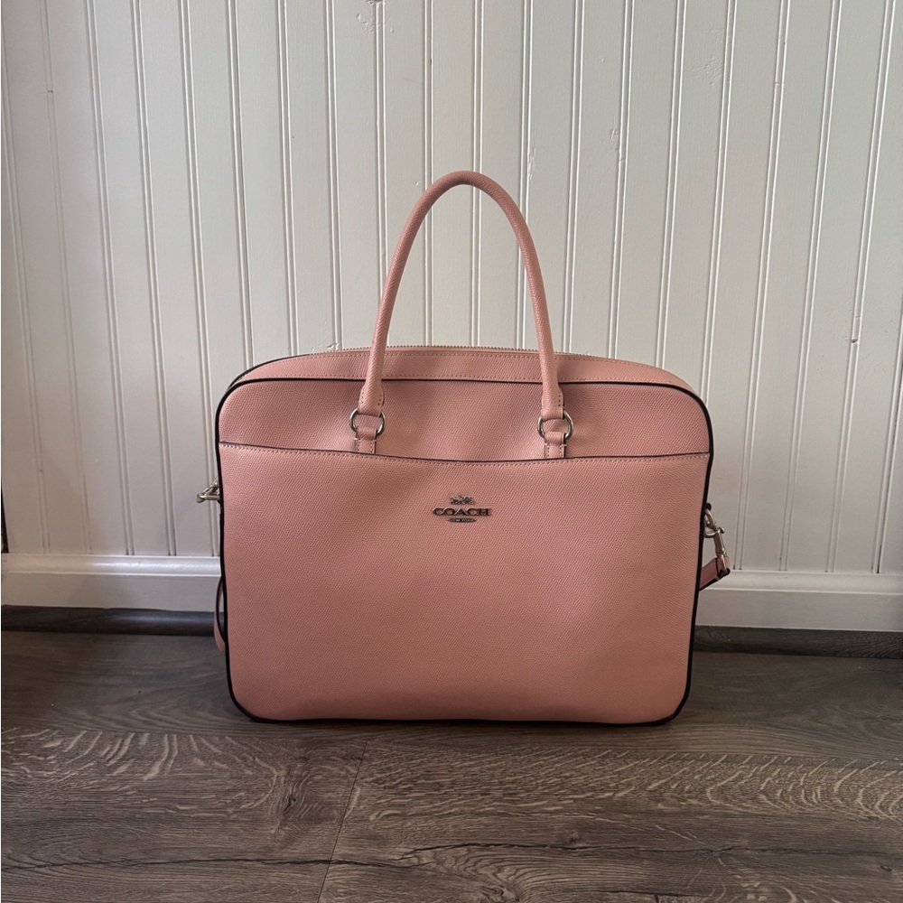 Coach Blush Pink Leather Handbag